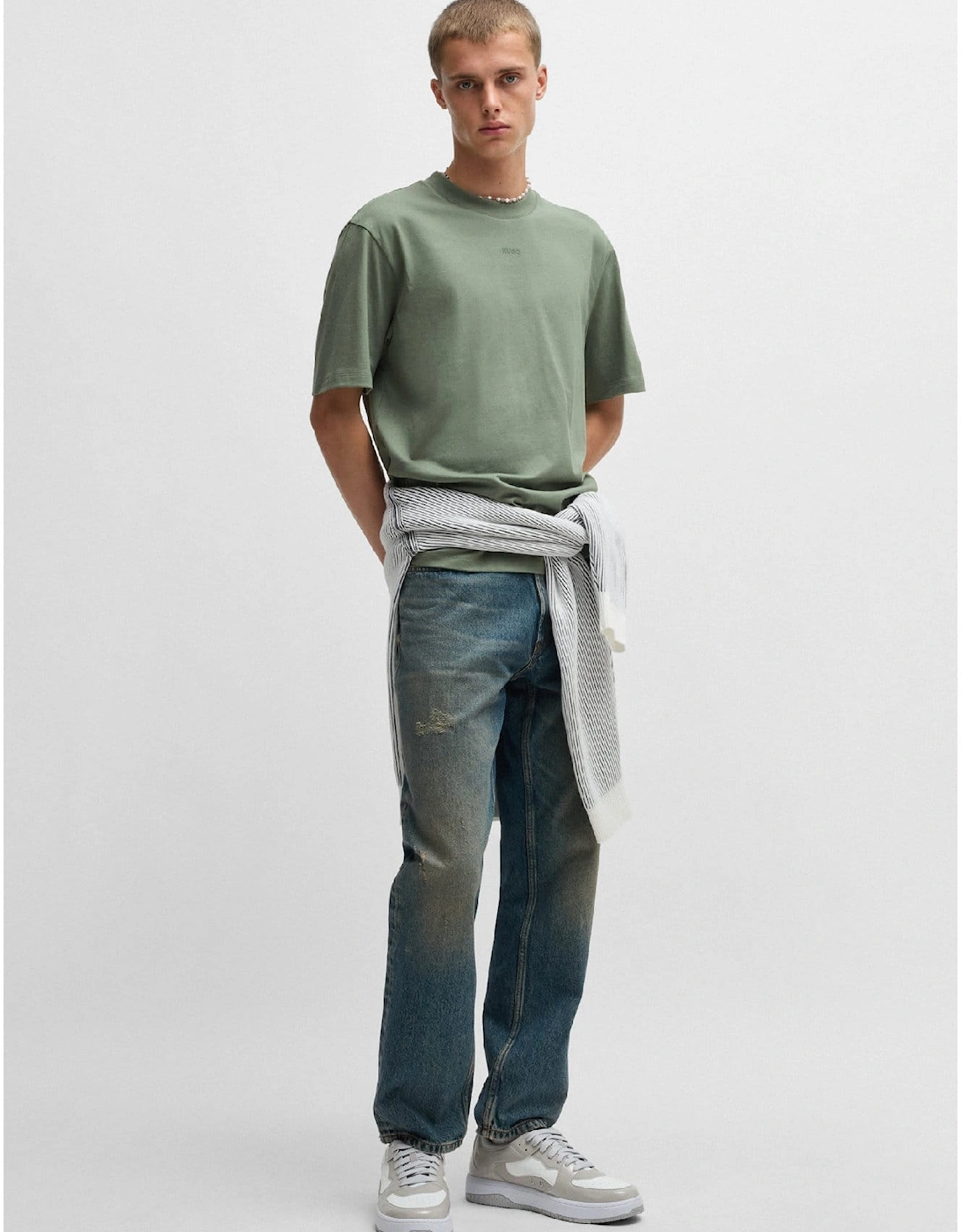 Dapolino Logo Print T-Shirt