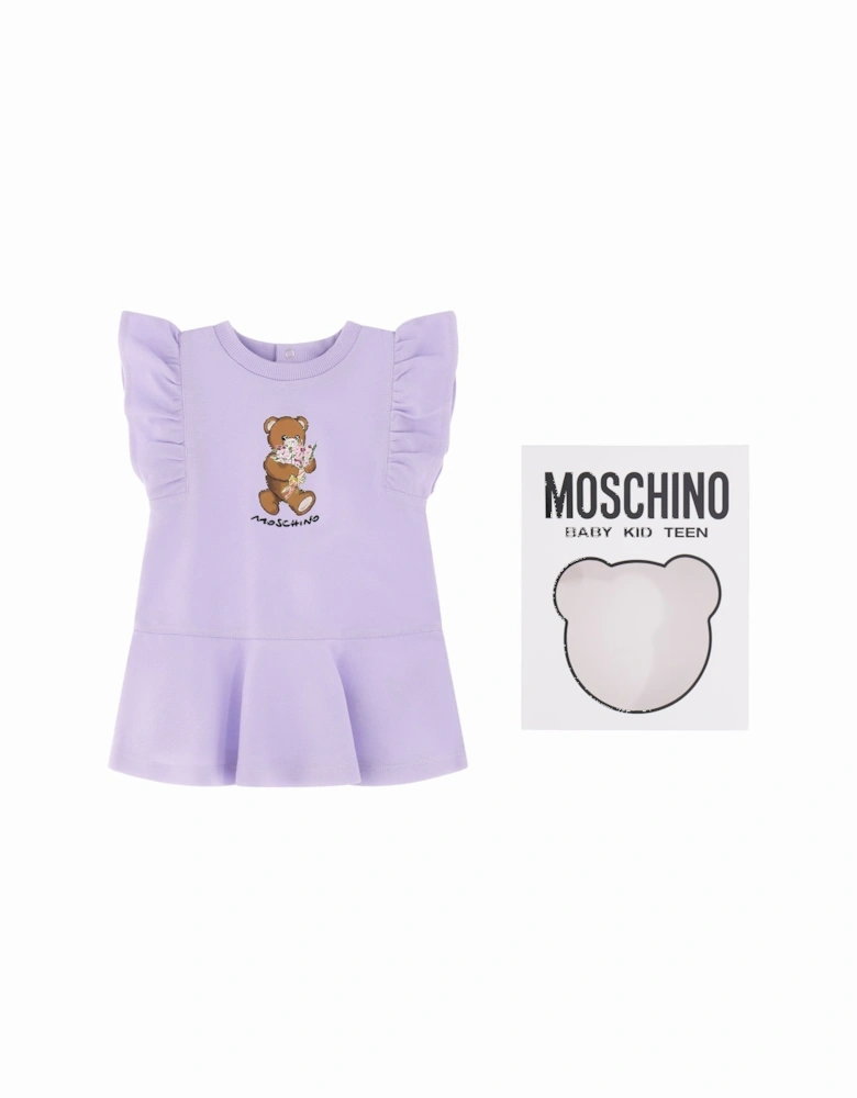 BABY/TODDLER GIRL LILAC DRESS MDV0DI