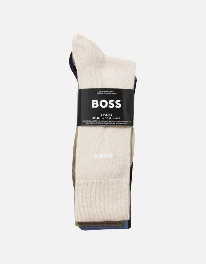 Boss Black 5 PACK RS BUSINESS SOCKS OPEN MISCELLANEOUS