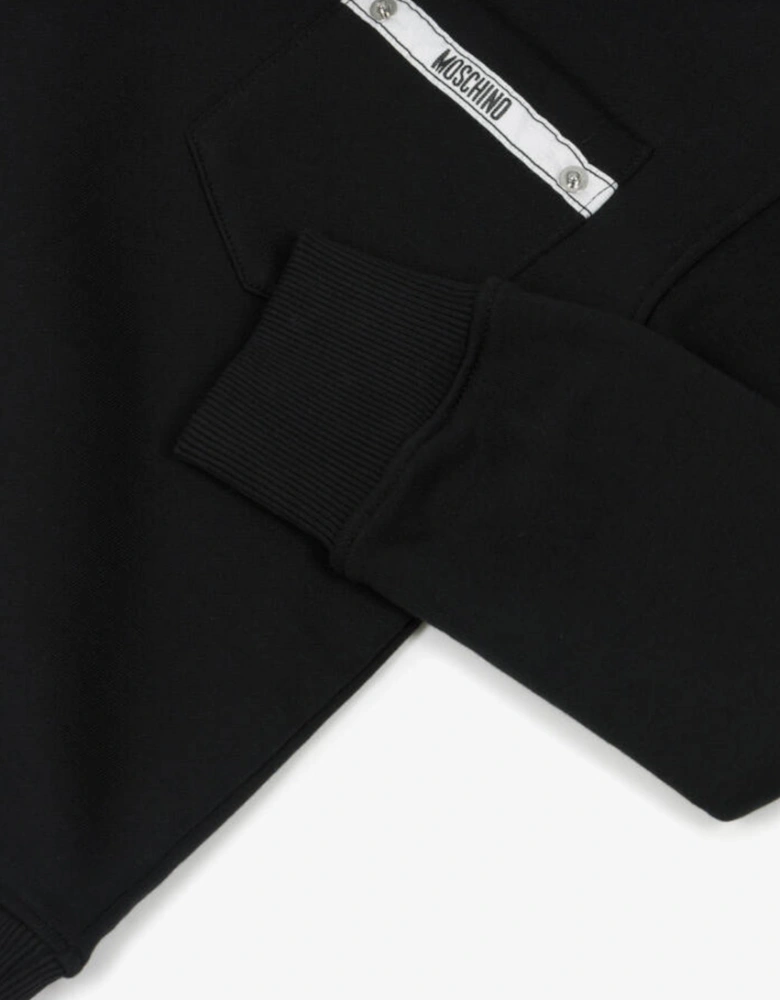 BOYS BLACK SWEATSHIRT HUF09P