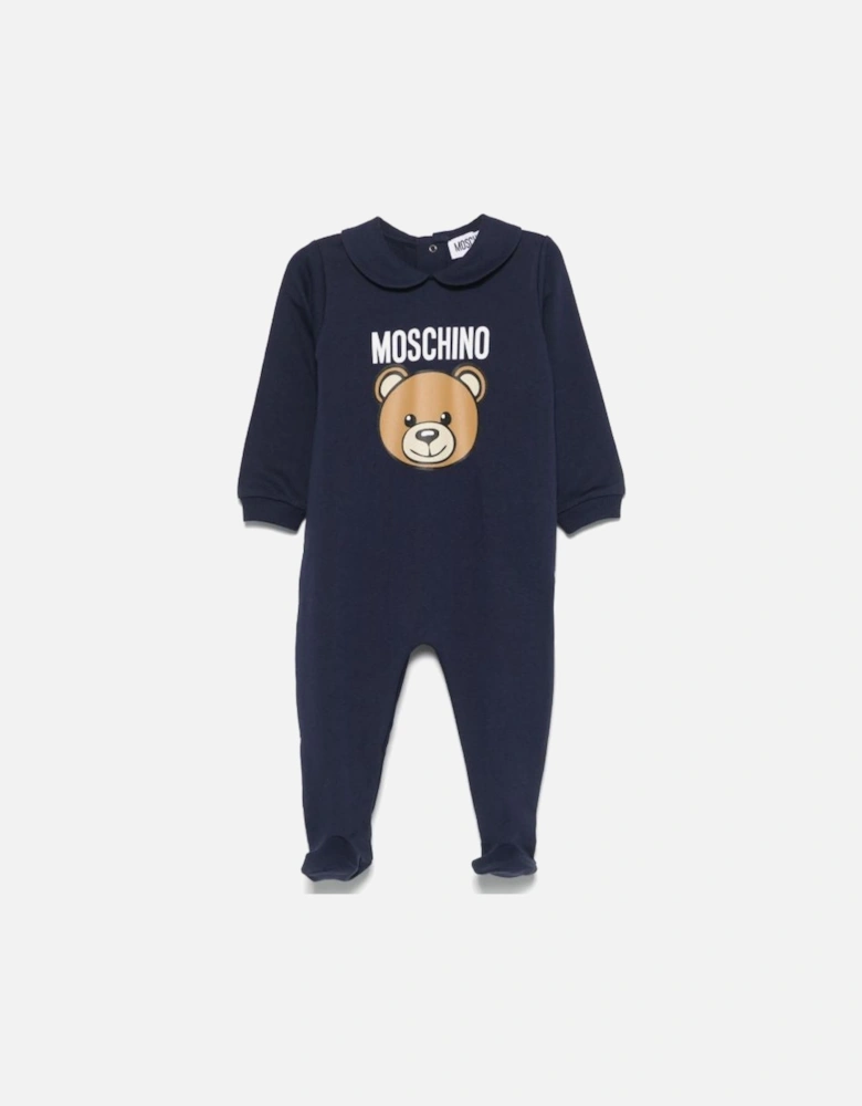 NEW BORN NAVY BABY GROW WITH GIFT BOX MUY098
