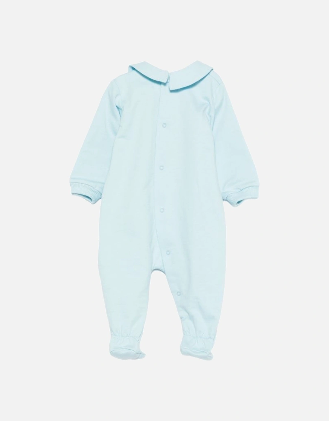 NEW BORN SKY BLUE BABY GROW WITH GIFT BOX MUY098
