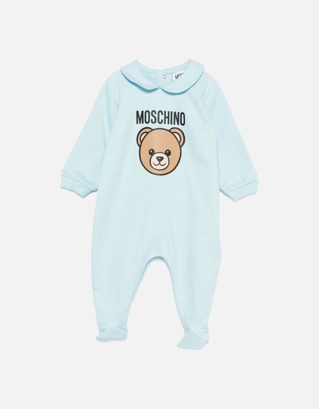 NEW BORN SKY BLUE BABY GROW WITH GIFT BOX MUY098, 4 of 3