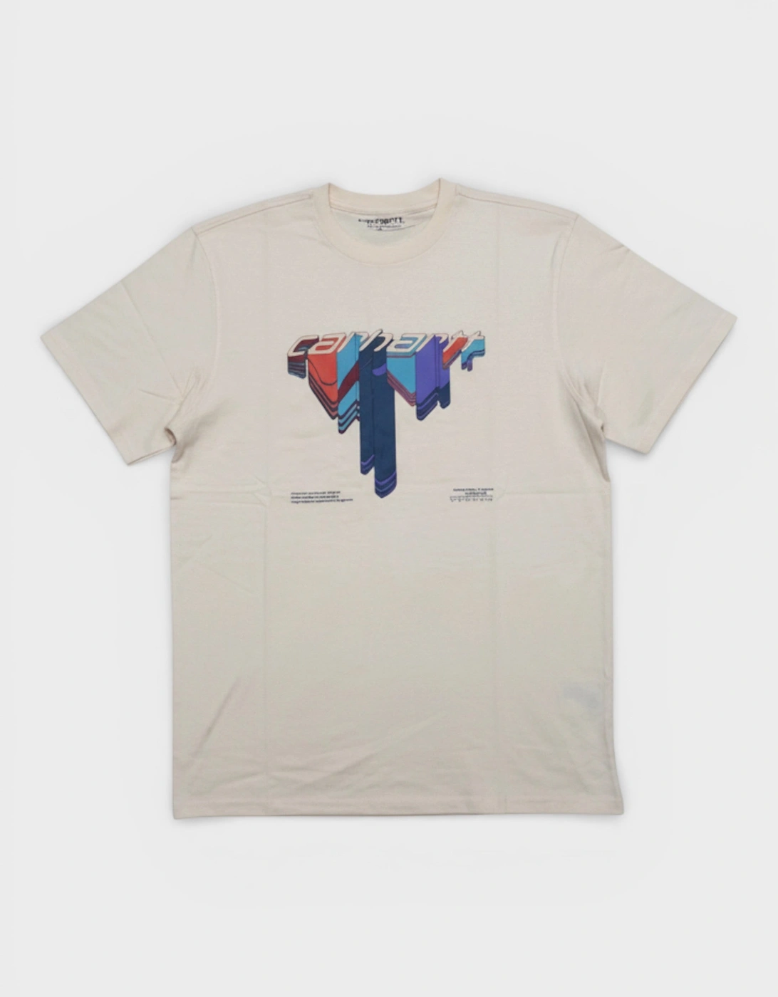 Graphic Logo T-Shirt Cream, 2 of 1