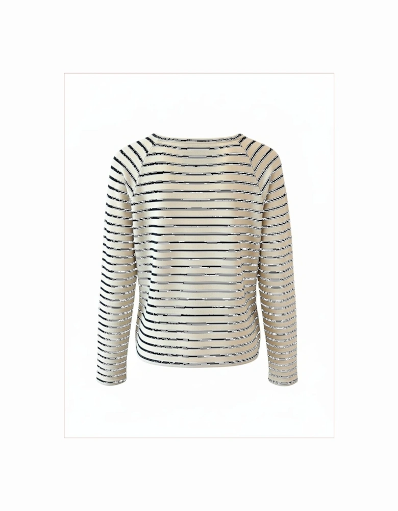 MARTINE T-SHIRT - NAVY STRIPE