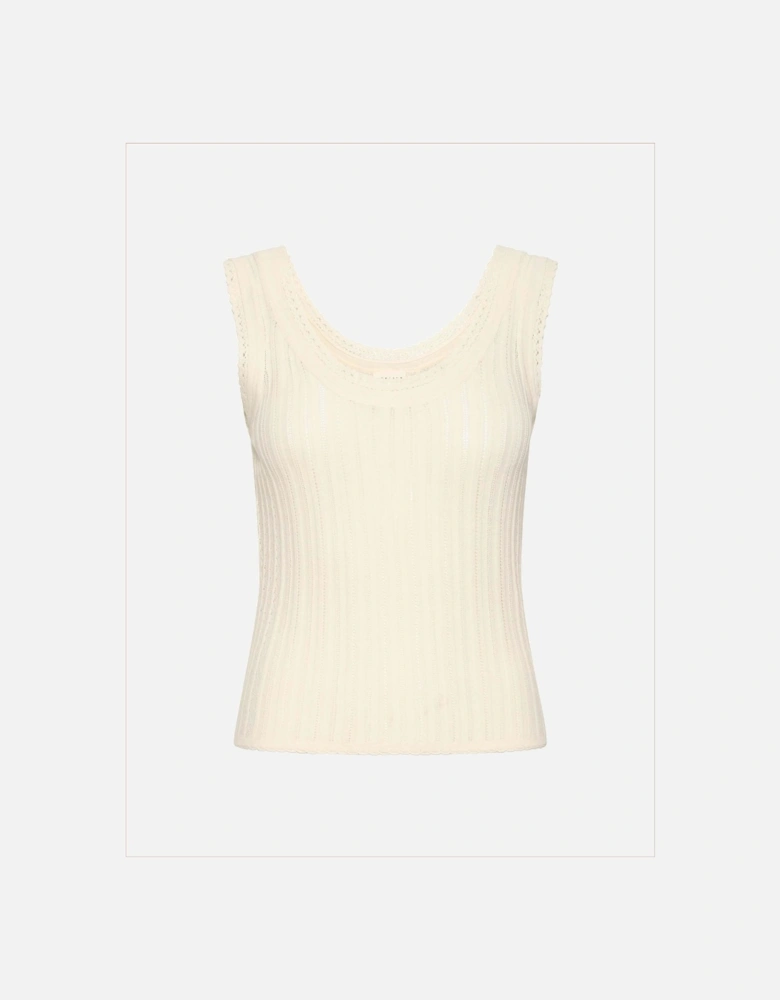 AFNTINE VEST - CREAM