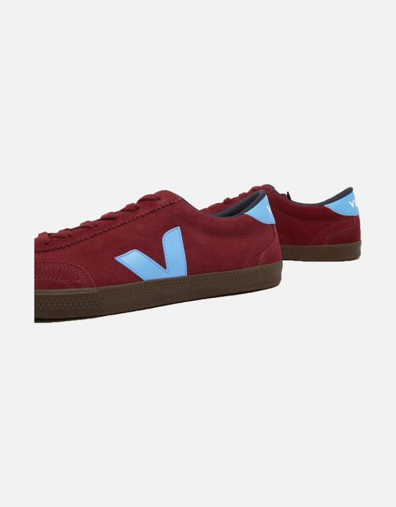 VOLLEY SUEDE TRAINER GRENAT/AQUA/EAGLE