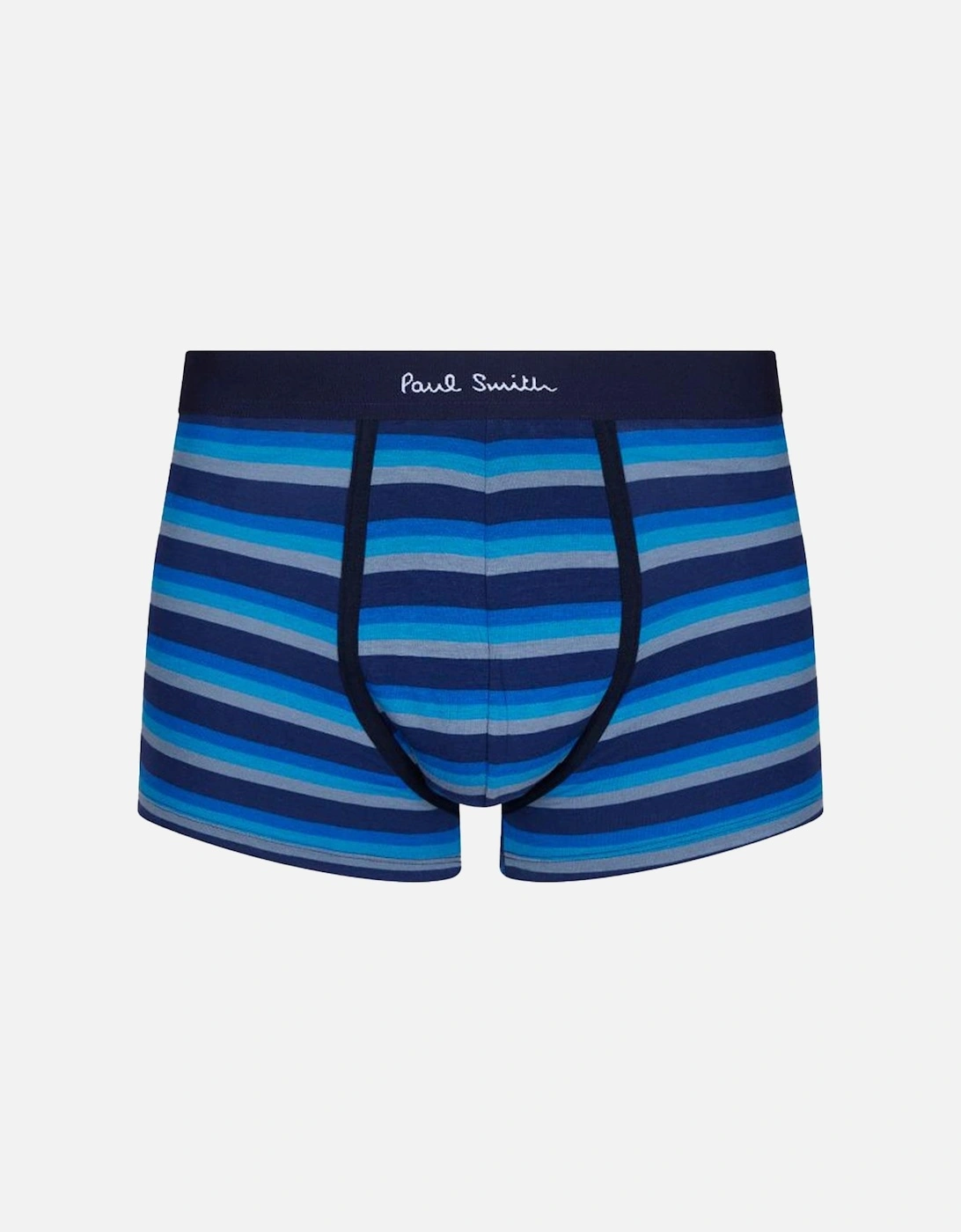 3-Pack Plain/Stripe Mix Trunks, Blue