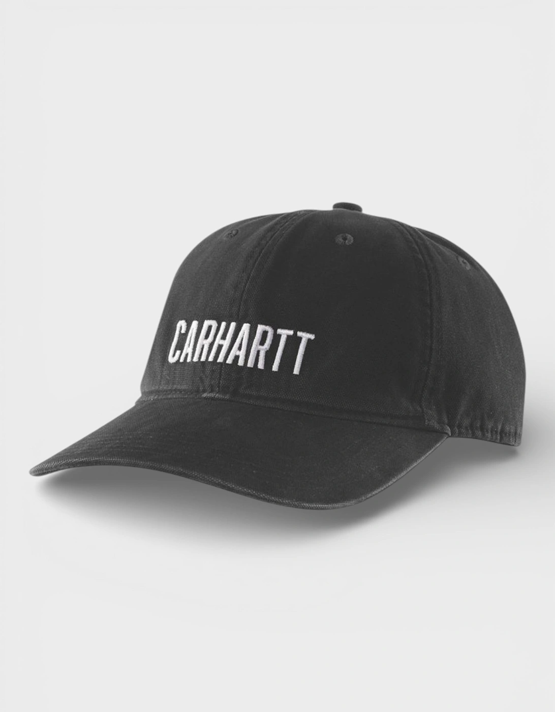 Carhartt Logo Cap Black White, 2 of 1