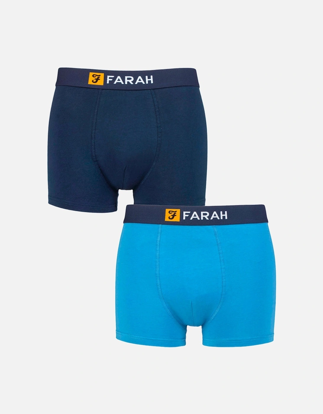 Cotton Classic Fitted Trunk 2 Pack BLUE, 2 of 1