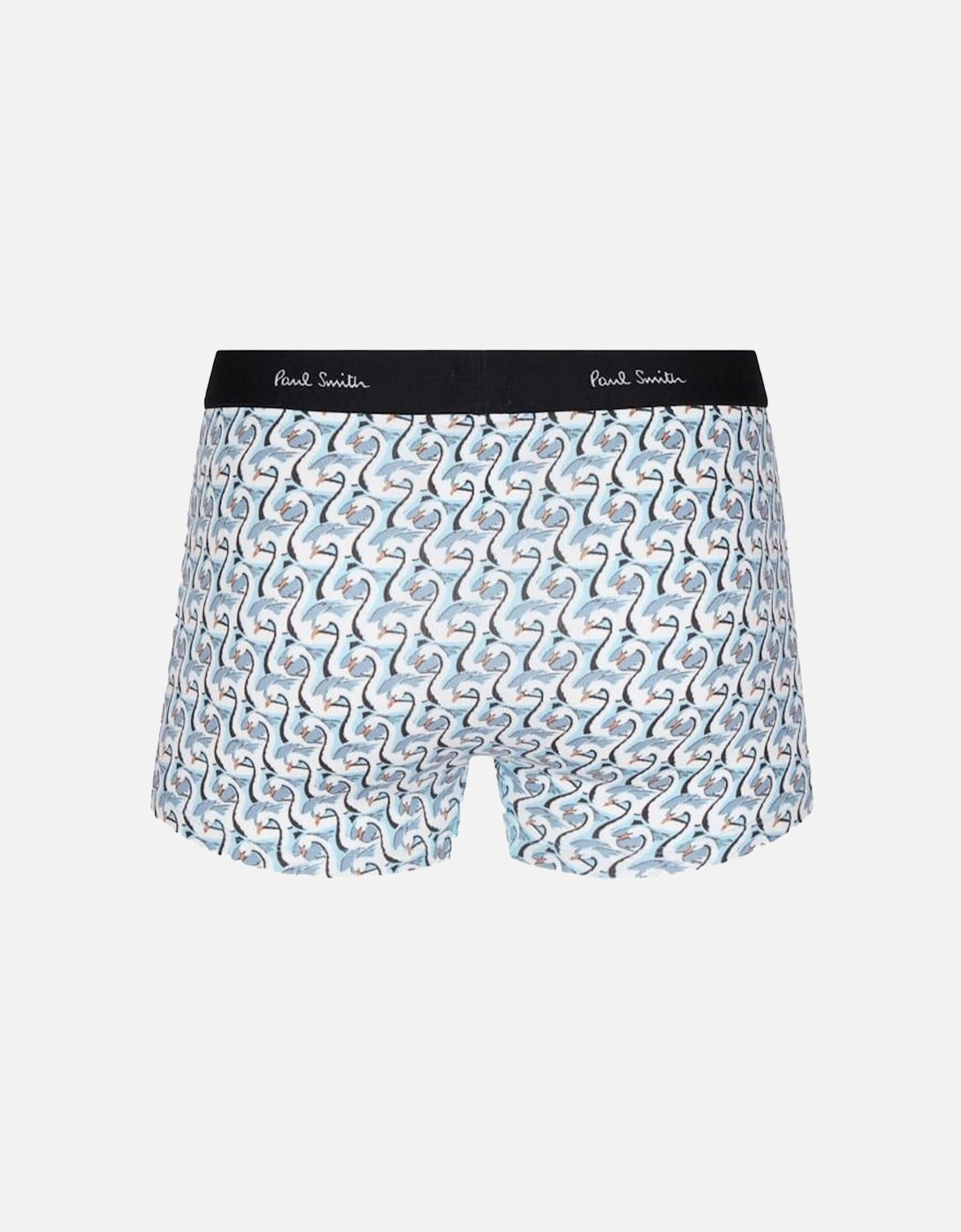 Men's Boxer Trunk Swans, Blue