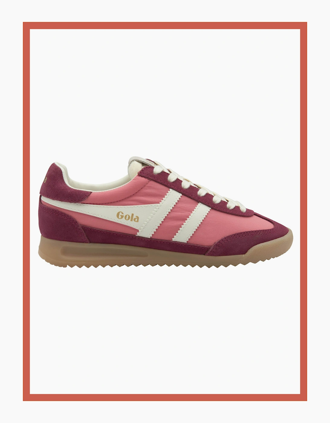 Womens Firefly Trainer-Bubblegum/Cerise/Off White, 6 of 5
