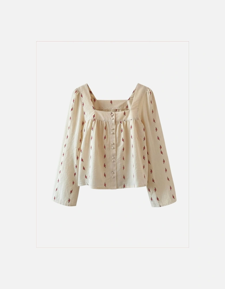 DORY BLOUSE - CREAM