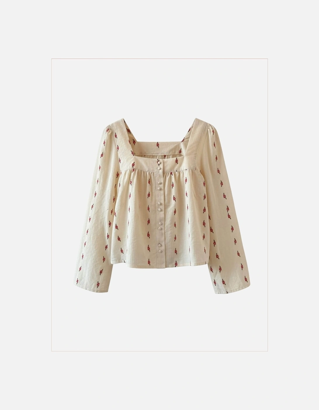 DORY BLOUSE - CREAM, 5 of 4