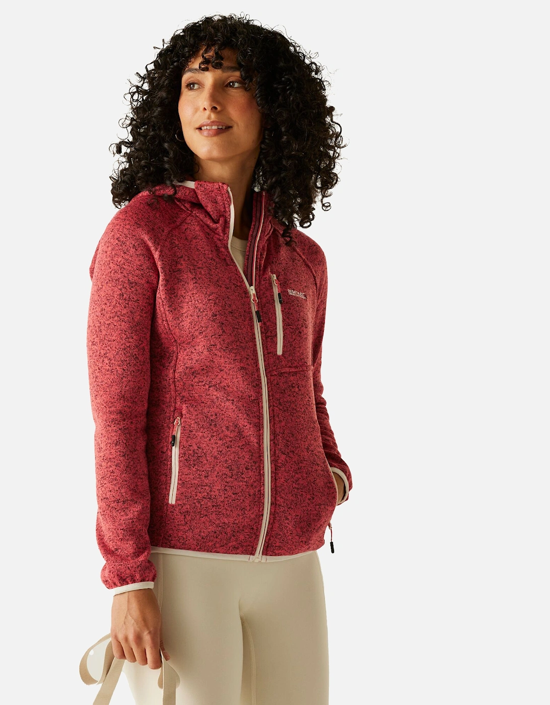 Womens/Ladies Newhill II Marl Full Zip Hoodie
