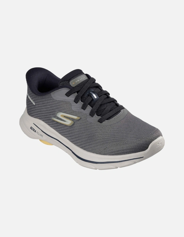 8 Pate Textile Men's Taupe Standard Trainers