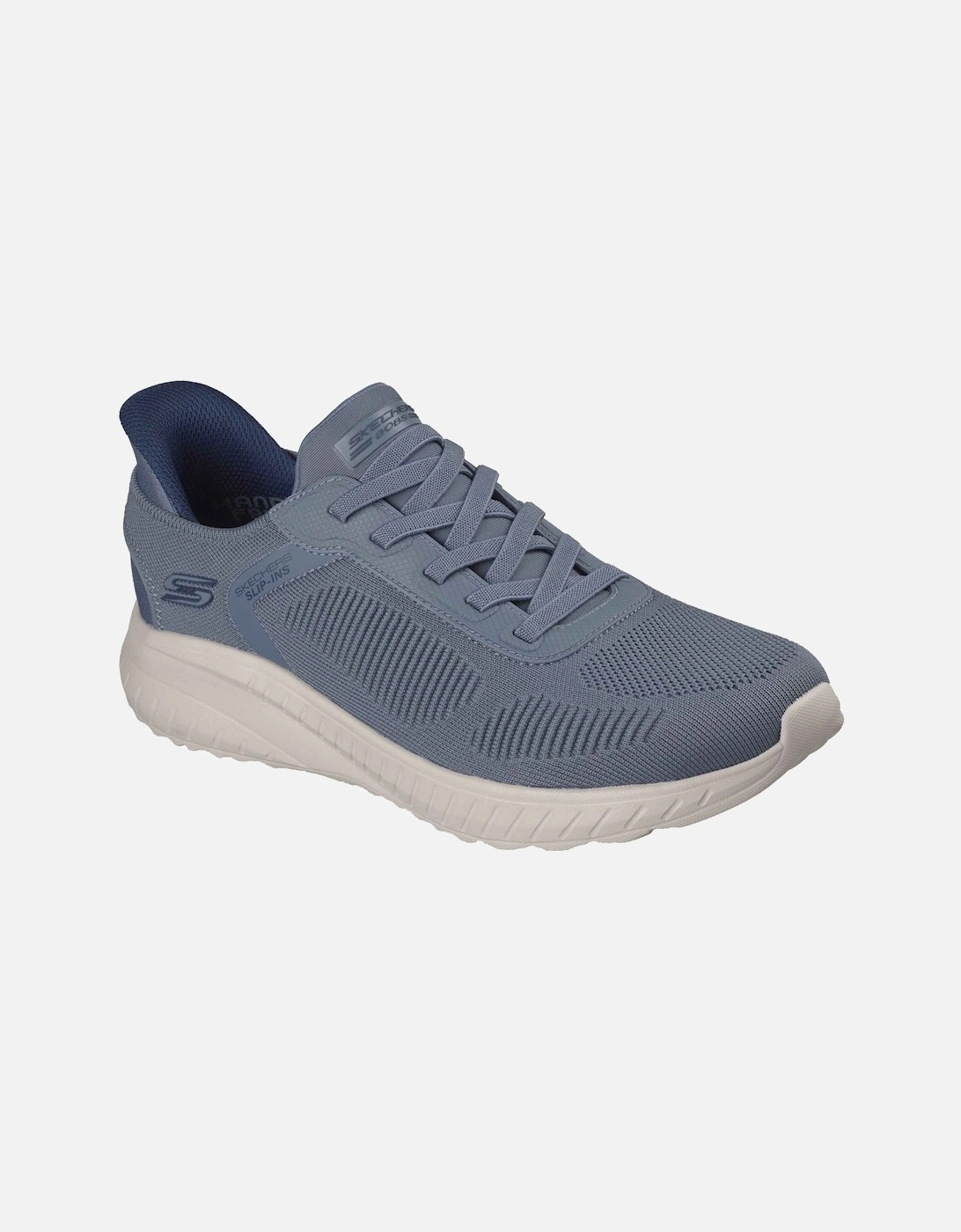 BOBS Sport Squad Chaos Solid Step Textile Men's Slate Standard Trainers, 6 of 5