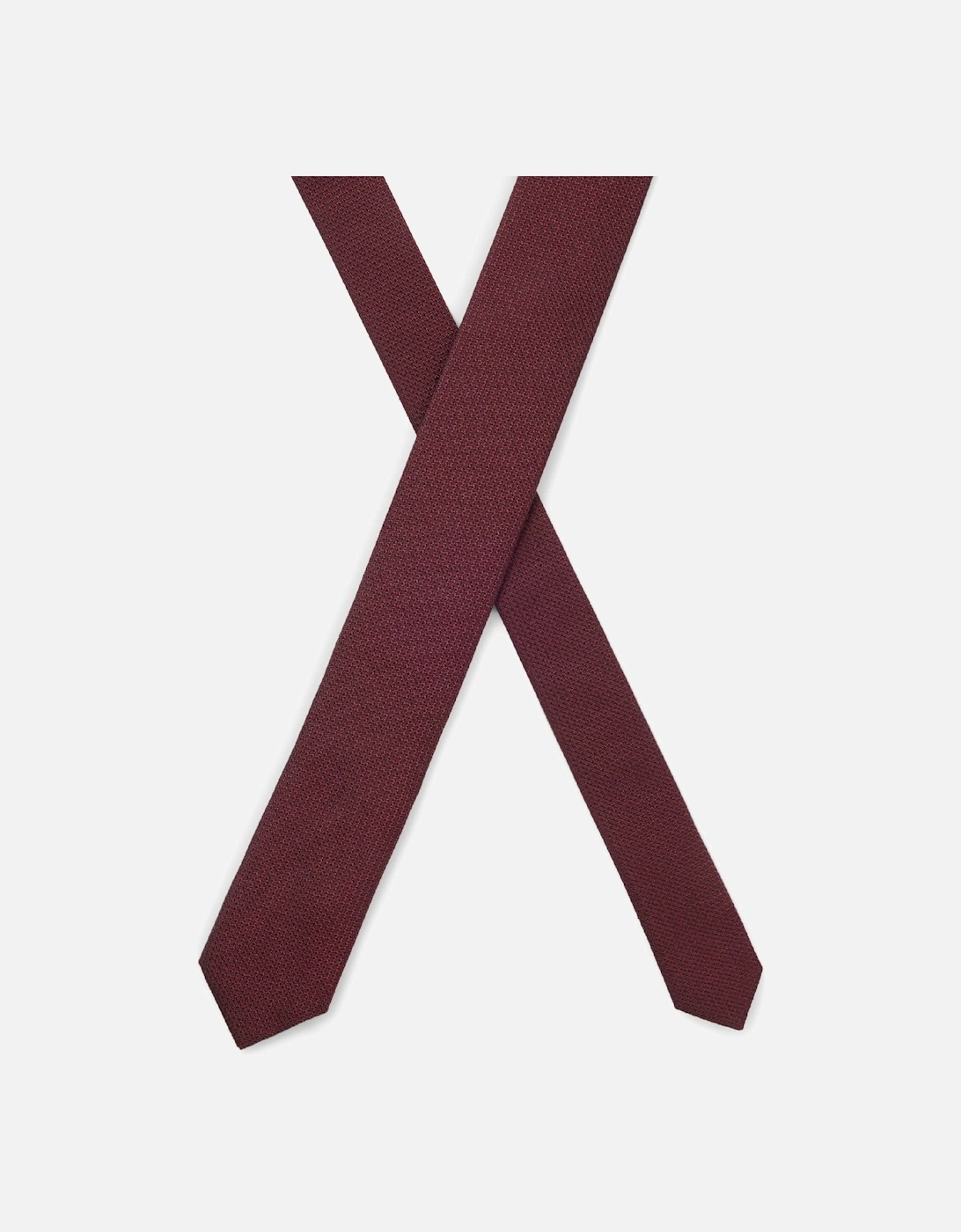 Silk-Jacquard Tie with Micro Pattern