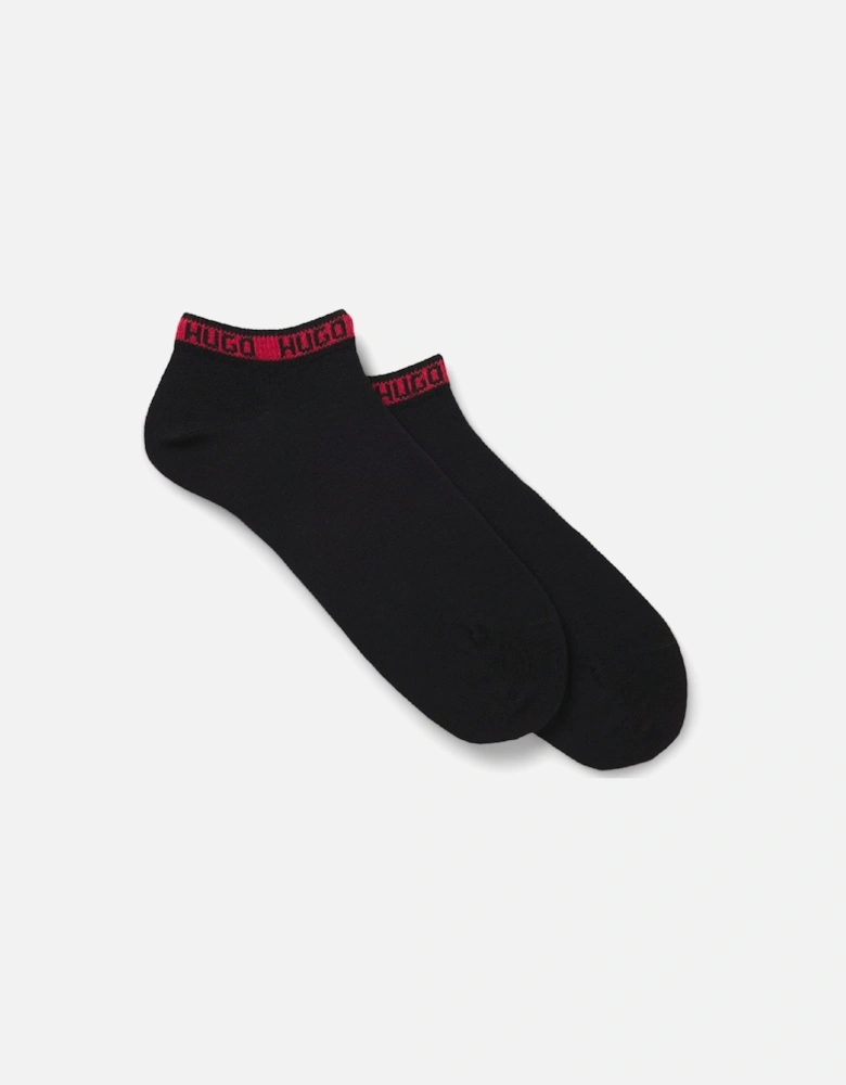 2 Pack of Branded Cuff Socks