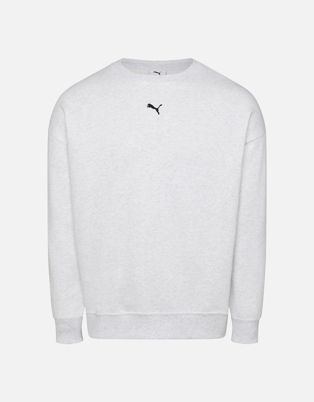 Essential Oversized Logo Crew Sweatshirt, 3 of 2