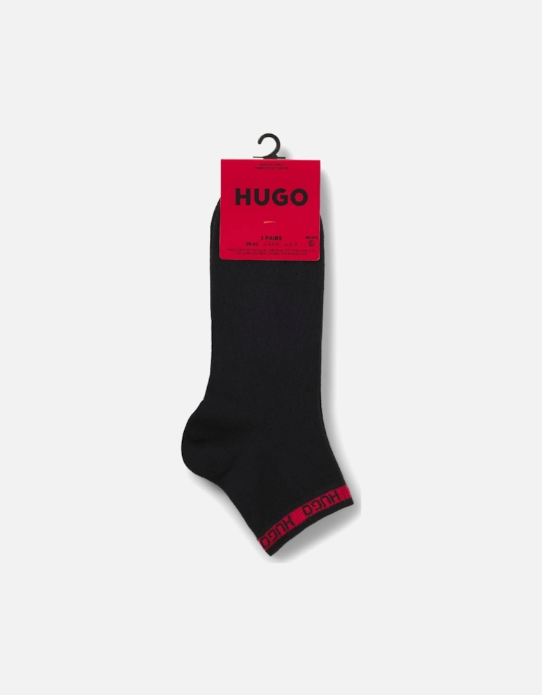 2 Pack of Logo Tape Socks