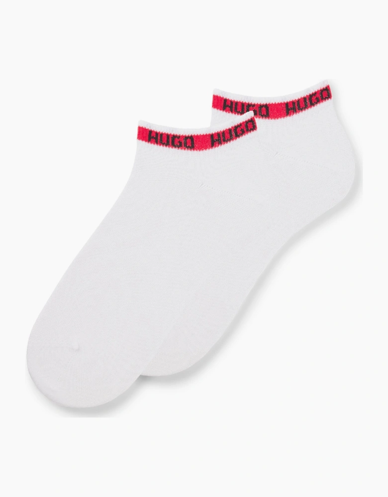 2 Pack of Tape Logo Socks