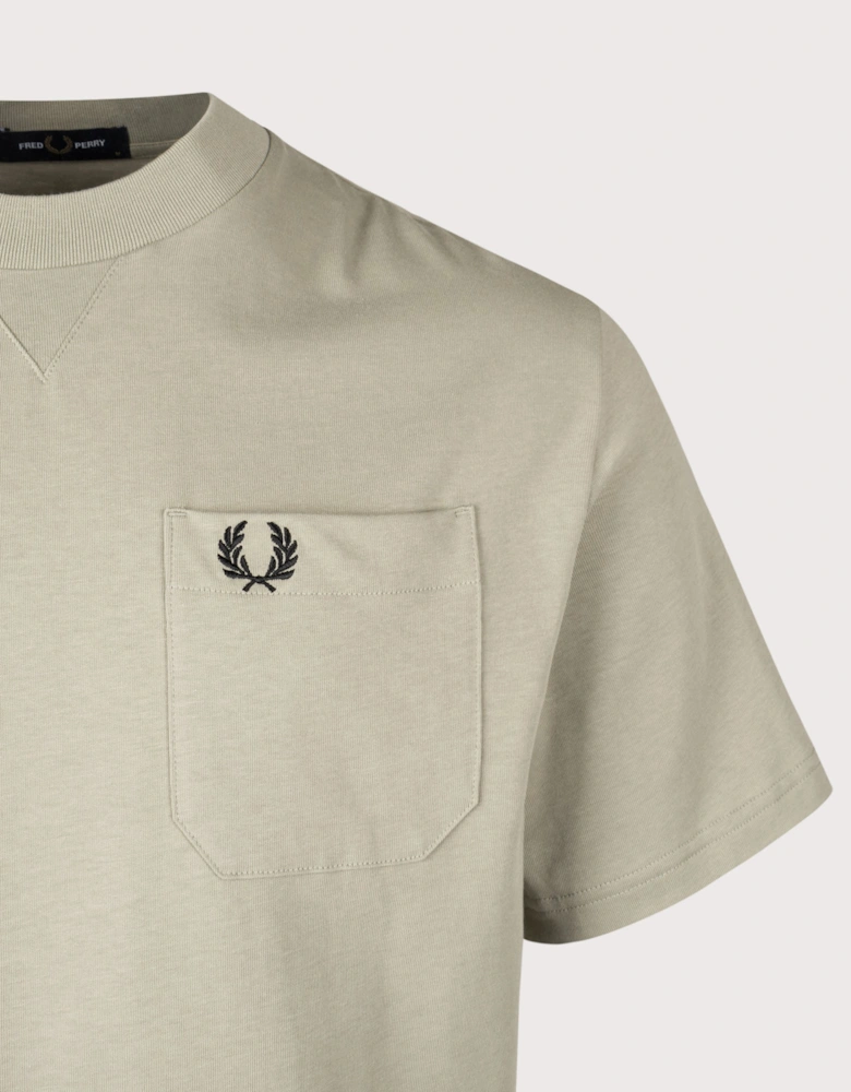 Relaxed Fit Pocket Detail T-Shirt