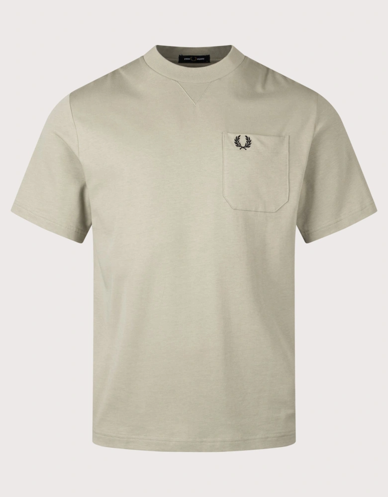 Relaxed Fit Pocket Detail T-Shirt