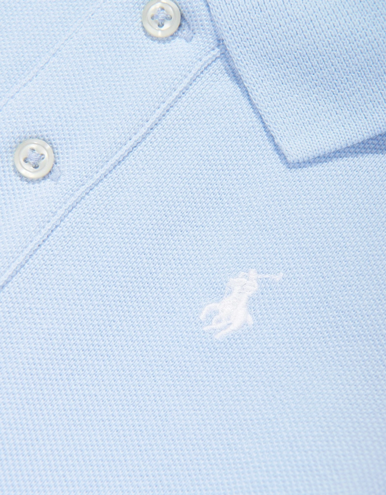 Baby Boys Logo Polo Shirt in Blue