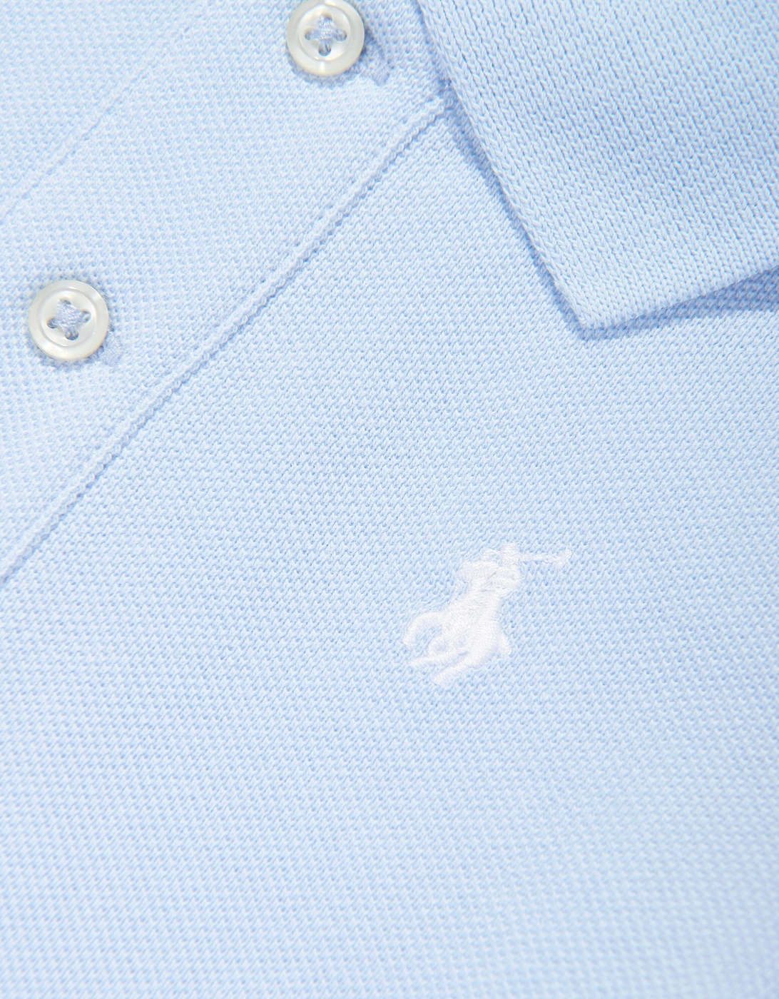 Baby Boys Logo Polo Shirt in Blue