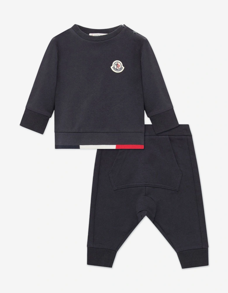 Enfant Baby Boys Logo Tracksuit in Navy