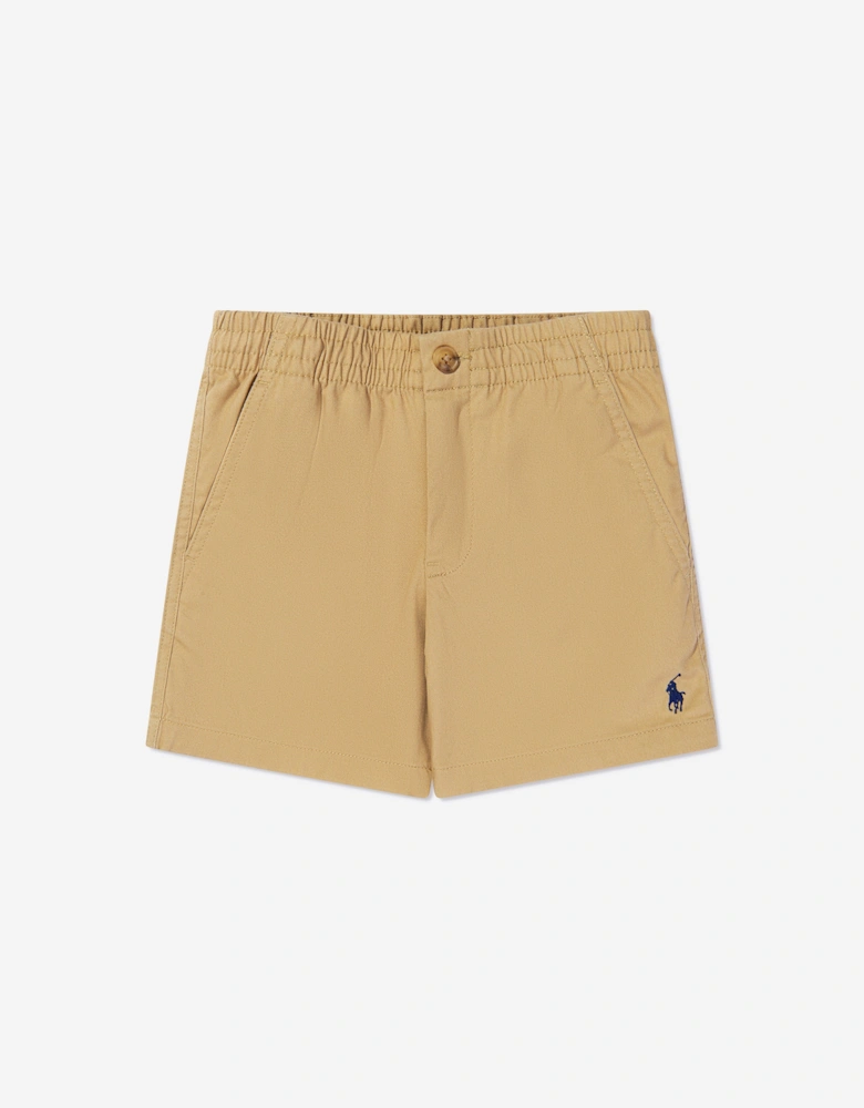 Boys Chino Shorts in Beige