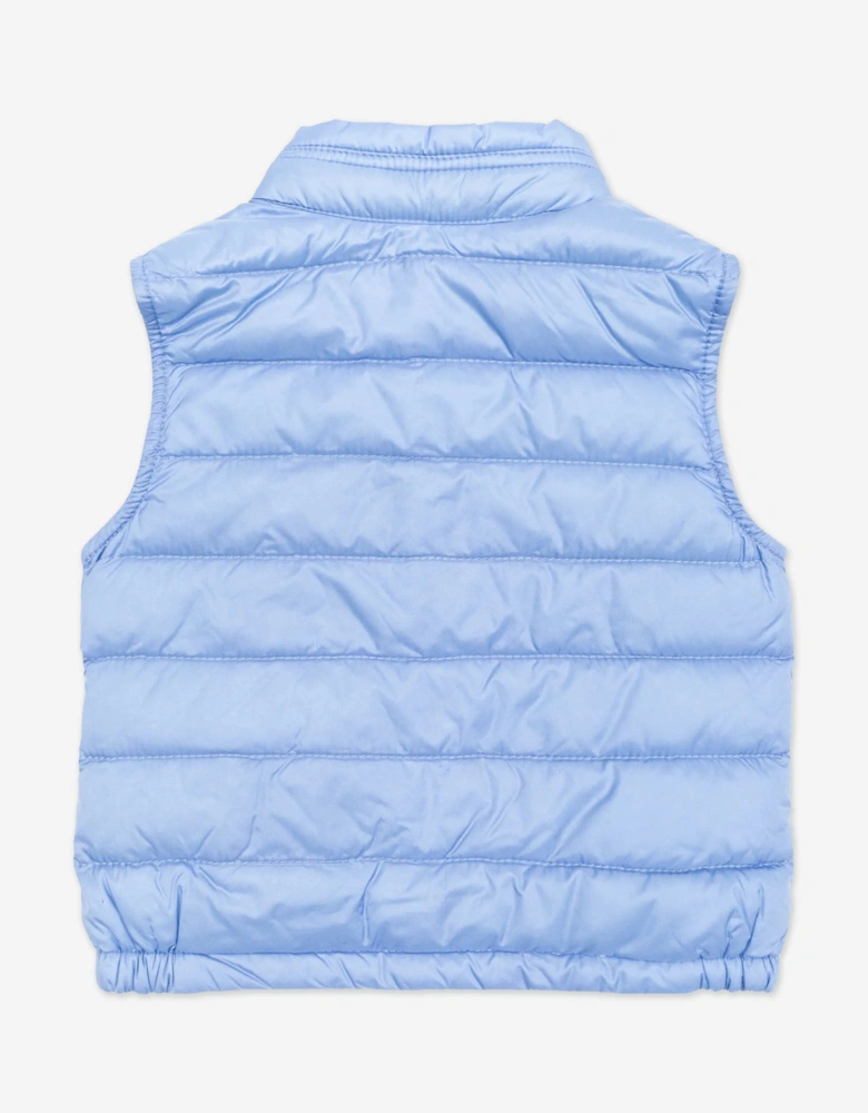 Enfant Baby Boys Down Padded New Amaury Gilet in Blue