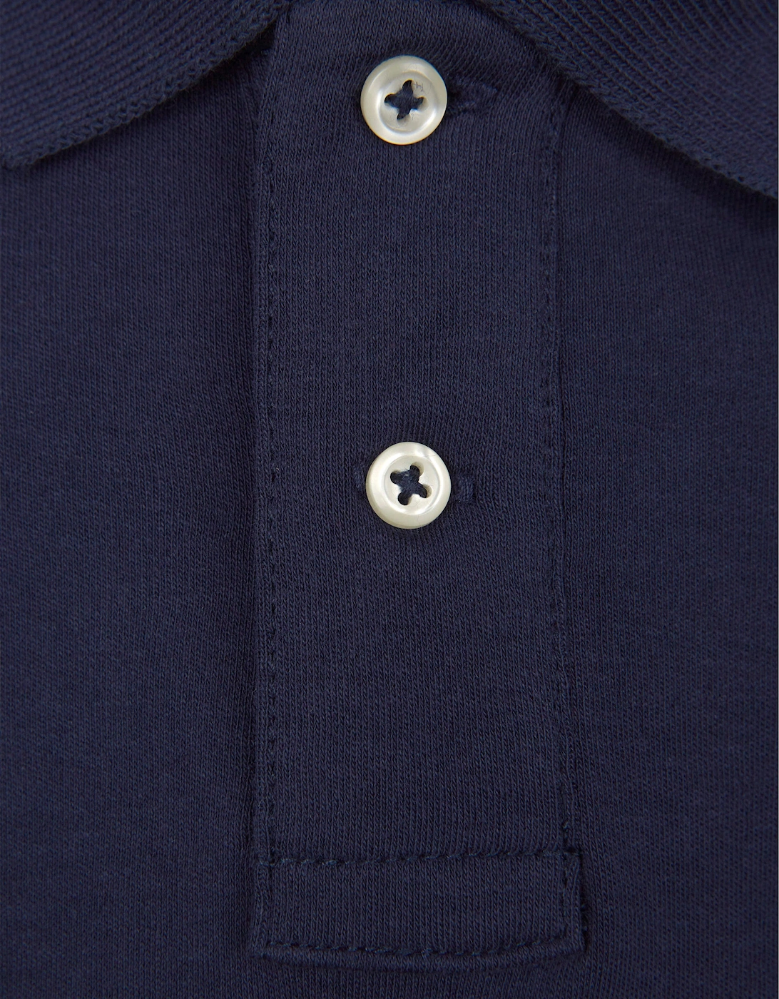 Baby Boys Logo Polo Shirt in Navy