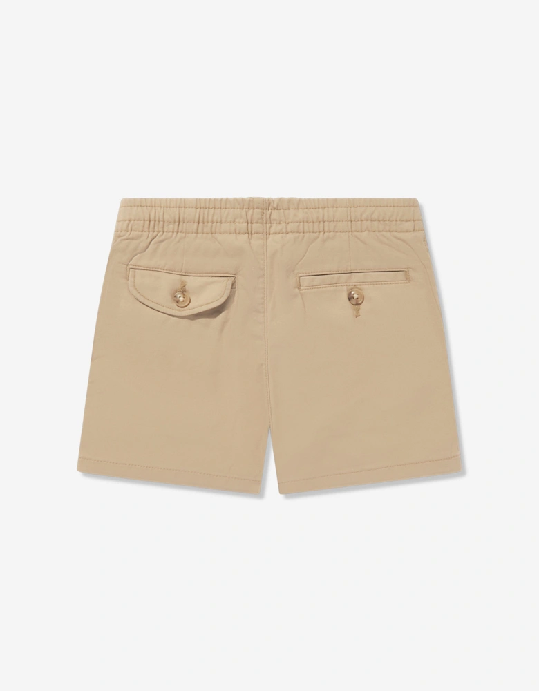 Boys Chino Shorts in Beige