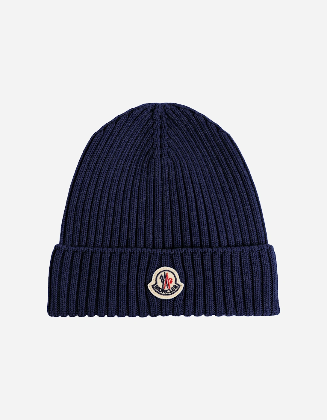 Enfant Boys Wool Knit Beanie Hat in Navy, 4 of 3