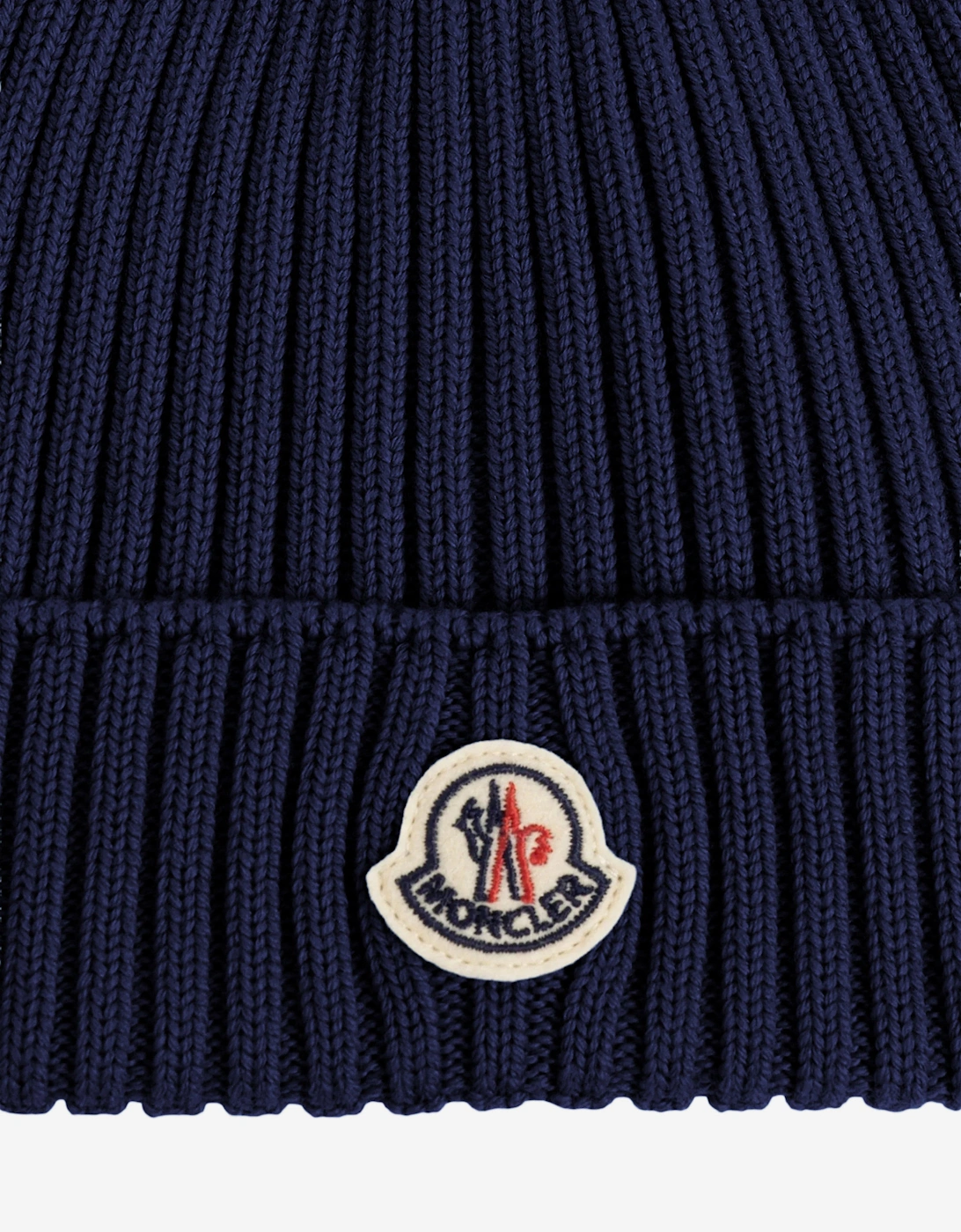 Enfant Boys Wool Knit Beanie Hat in Navy