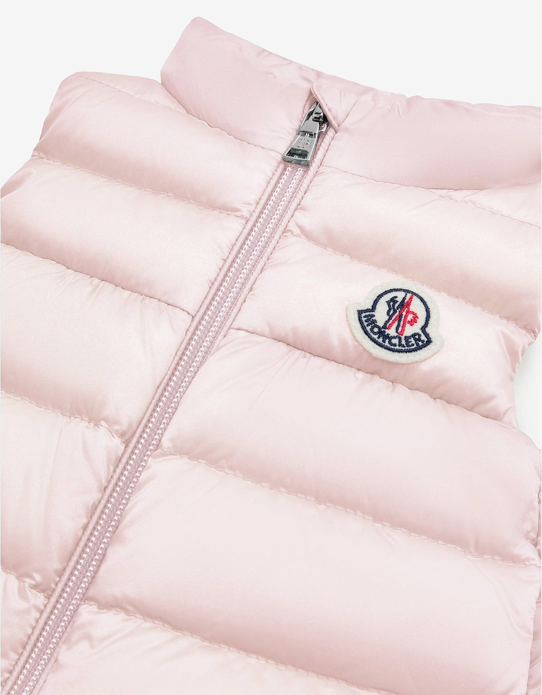 Enfant Baby Girls Down Padded Hiva Gilet in Pink