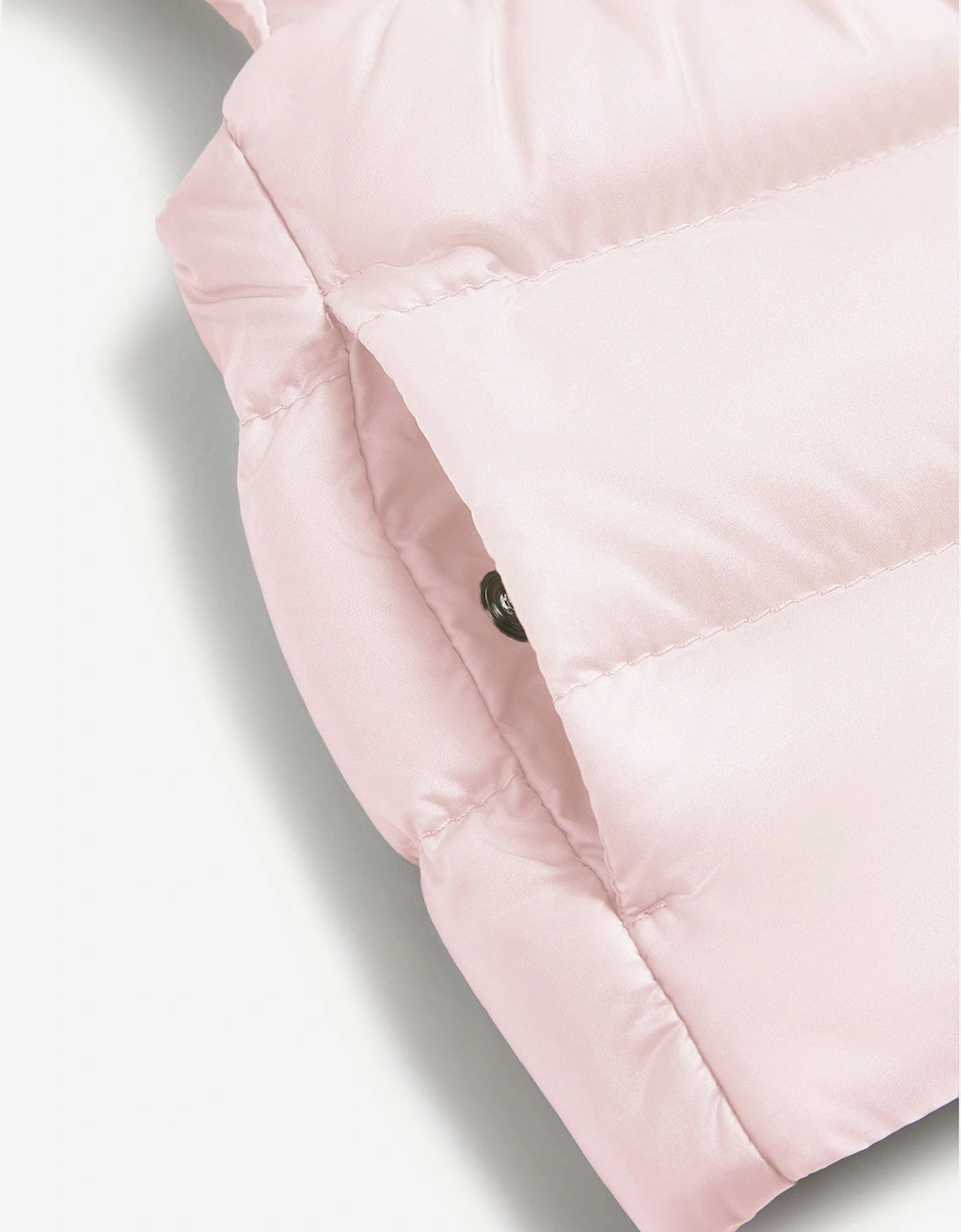 Enfant Baby Girls Down Padded Hiva Gilet in Pink