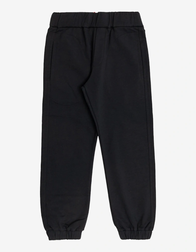 Enfant Boys Cotton Logo joggers in Navy