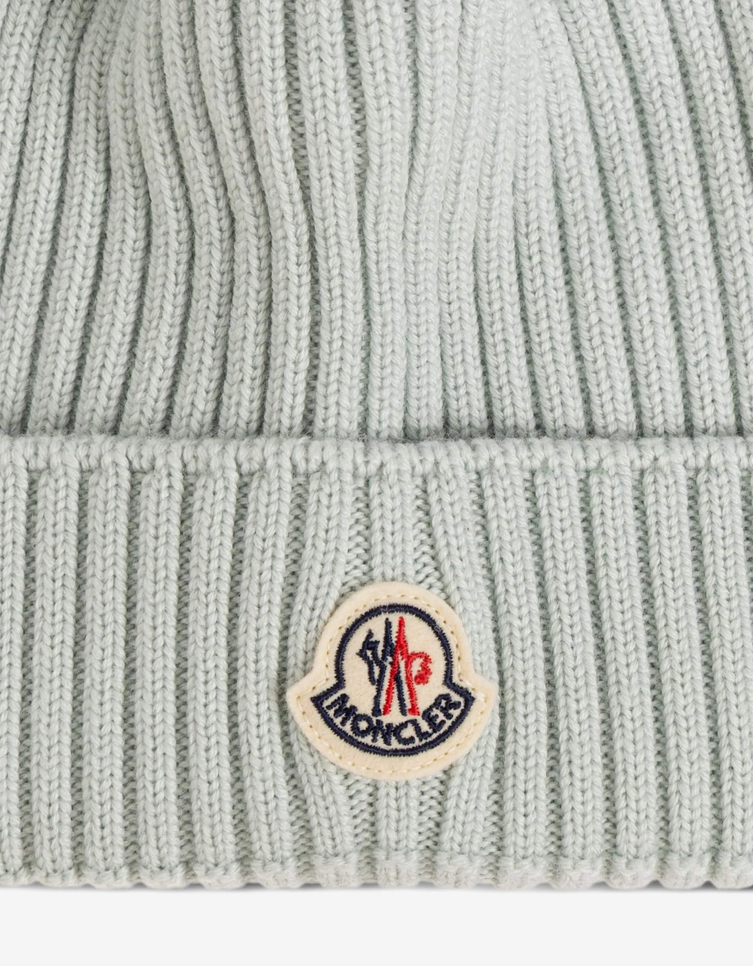 Enfant Girls Wool Pom-Pom Hat in Grey