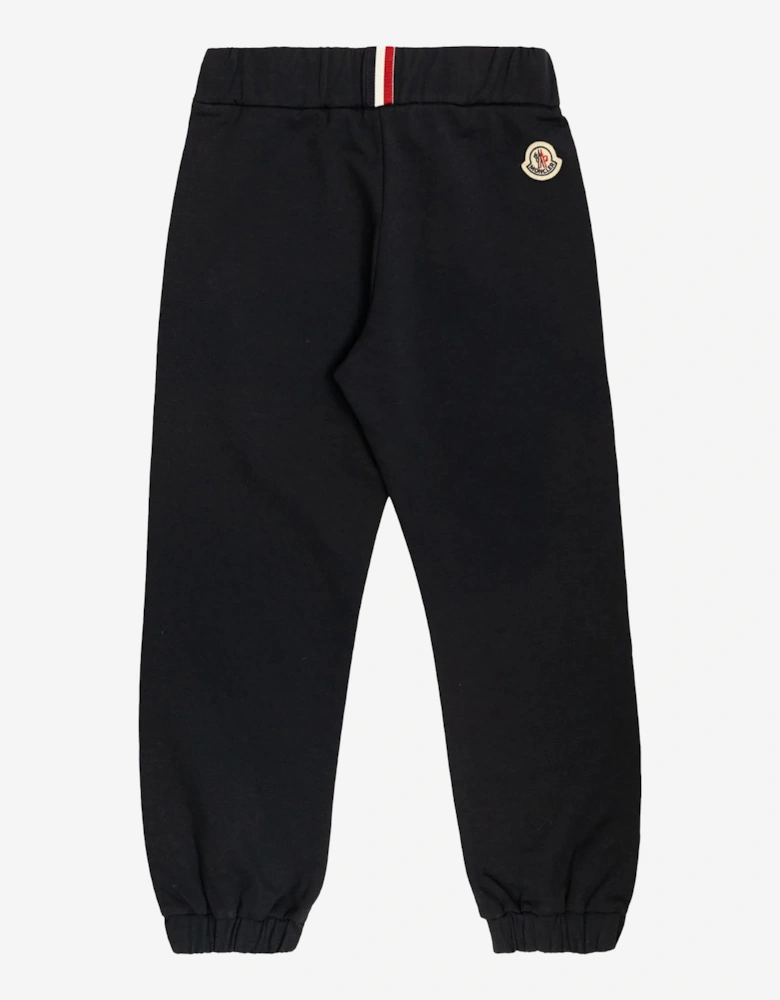 Enfant Boys Cotton Logo joggers in Navy