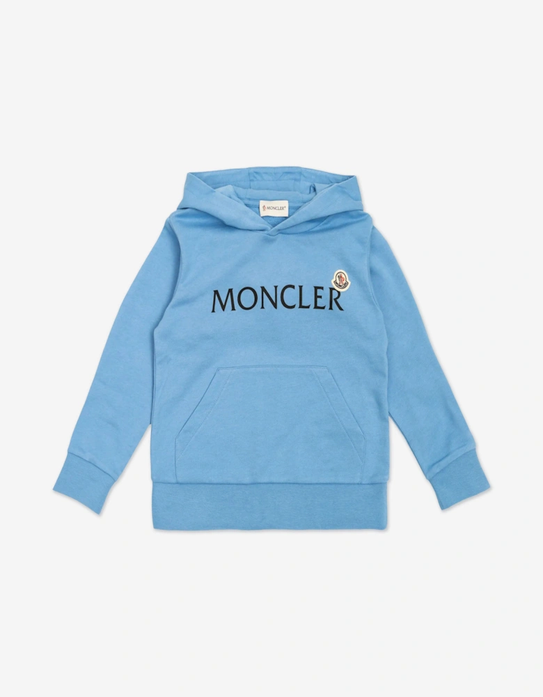 Enfant Boys Logo Hoodie in Blue