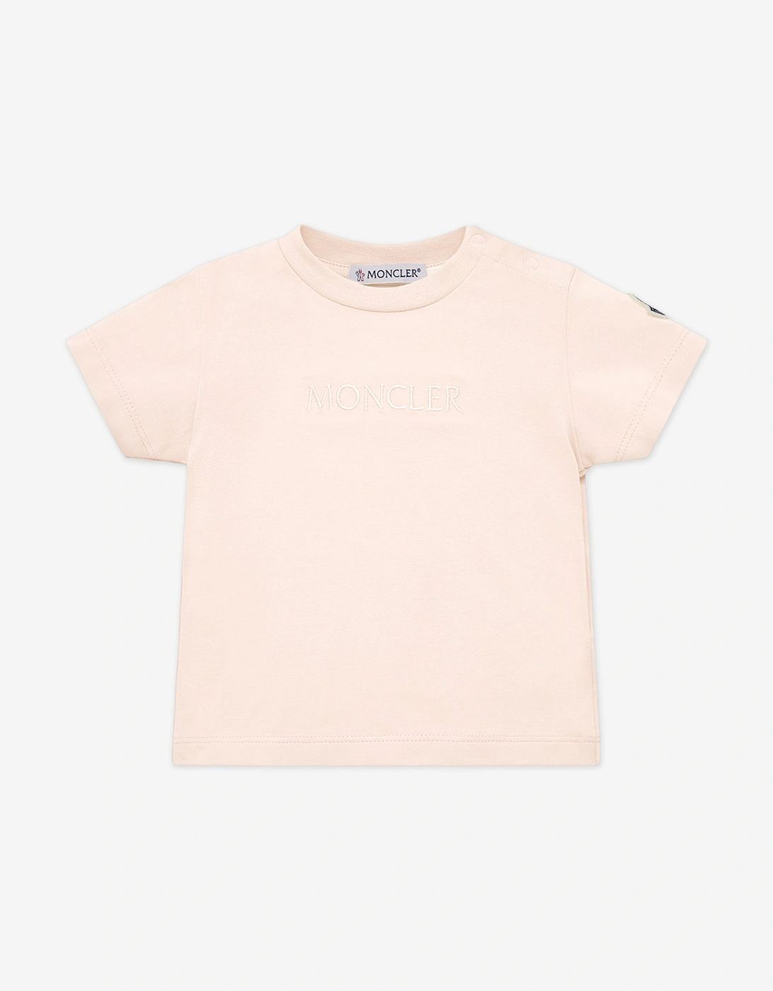 Enfant Baby Girls Logo T-Shirt in Pink, 4 of 3