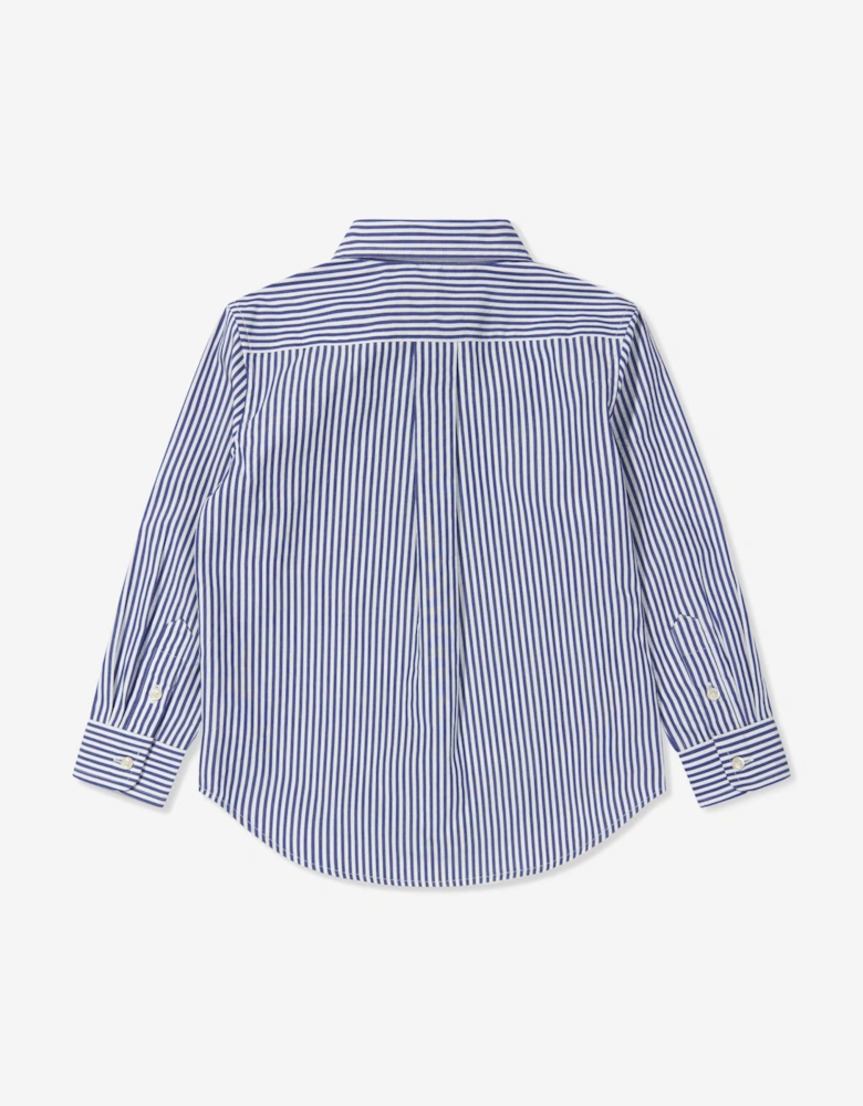 Boys Striped Shirt in Blue