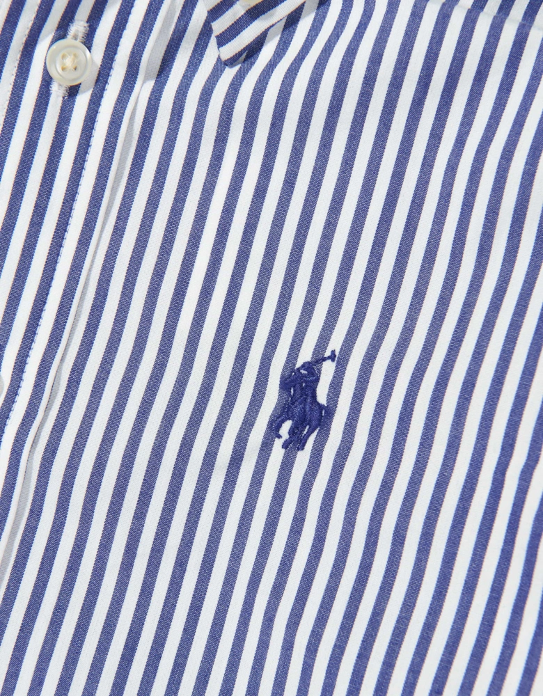 Boys Striped Shirt in Blue