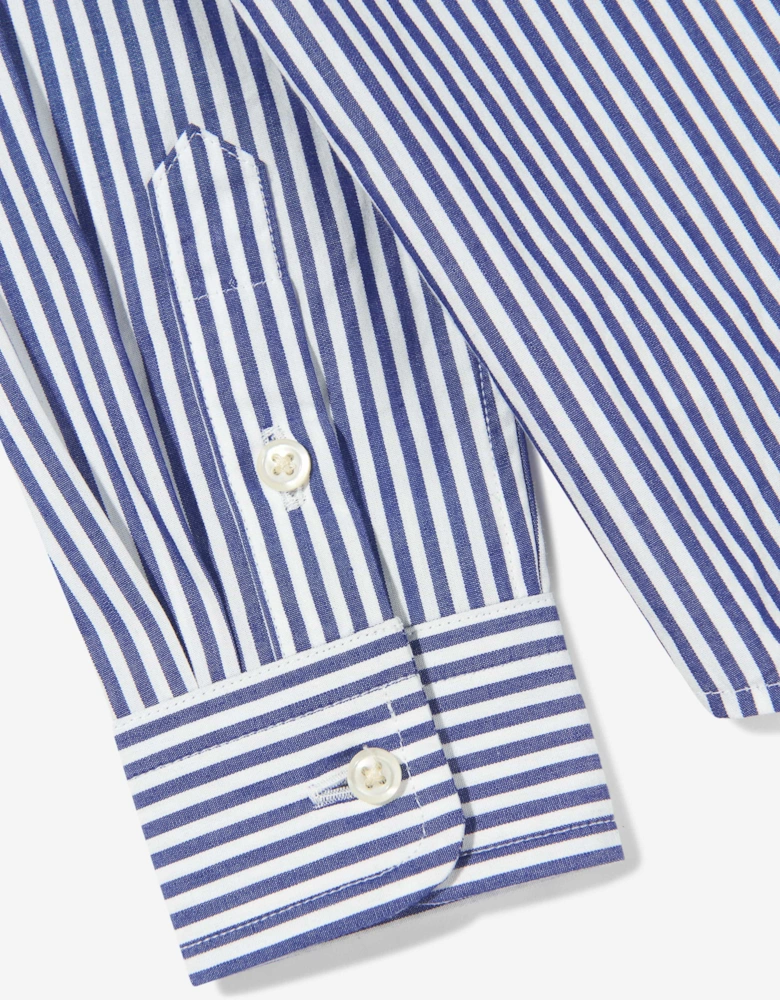 Boys Striped Shirt in Blue