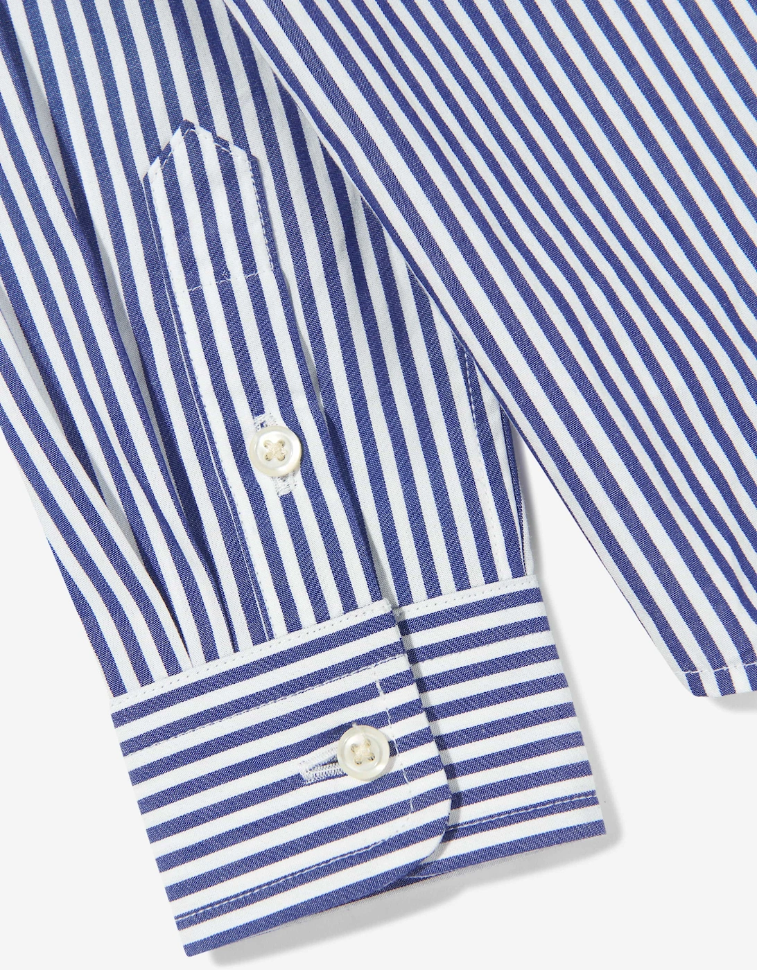 Boys Striped Shirt in Blue
