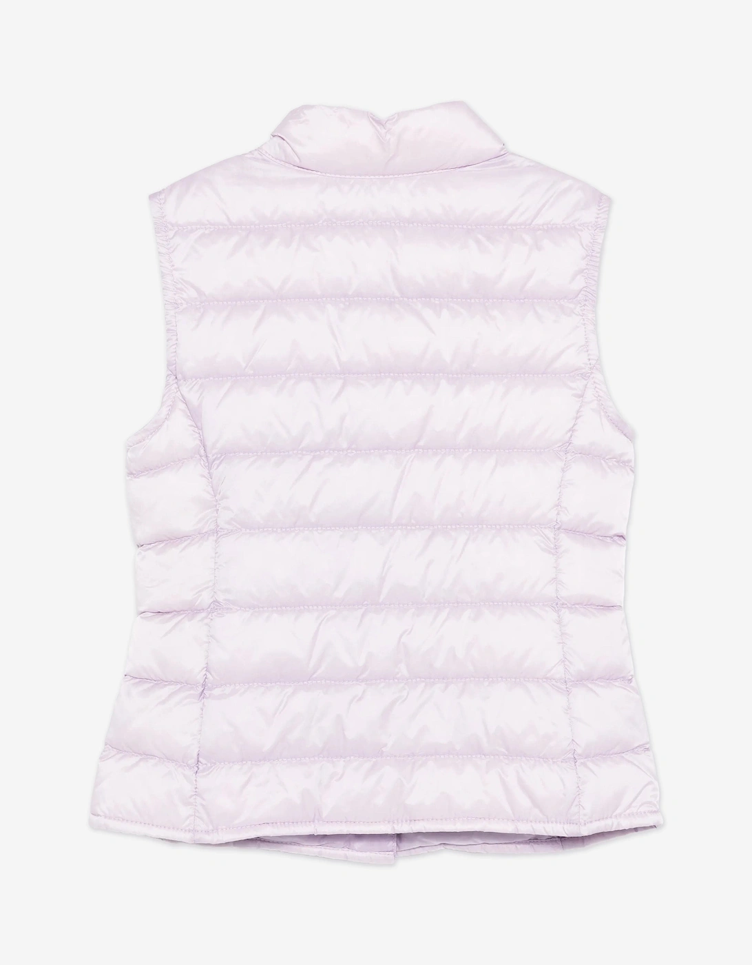 Enfant Girls Down Padded Liane Gilet in Purple
