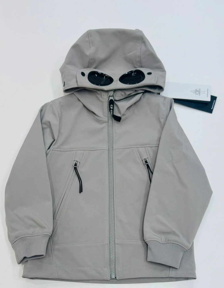 C.P. COMPANY BOYS SMOKE GREY  JACKET  CPS002